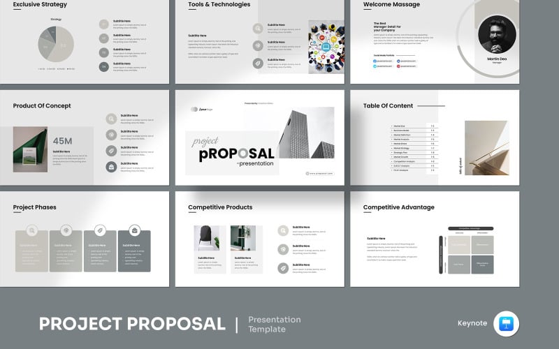 Layout del modello di presentazione della proposta di progetto