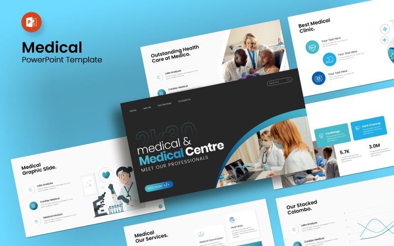 Modello di presentazione medica e sanitaria