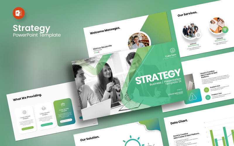 Il modello di layout della strategia aziendale