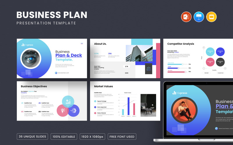 Business Deck - Modello di presentazione