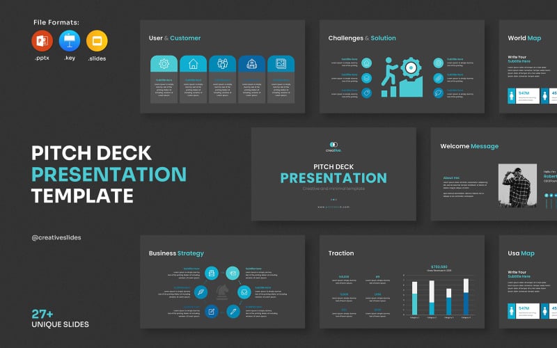 Pitch Deck - Modello di presentazione - 2026