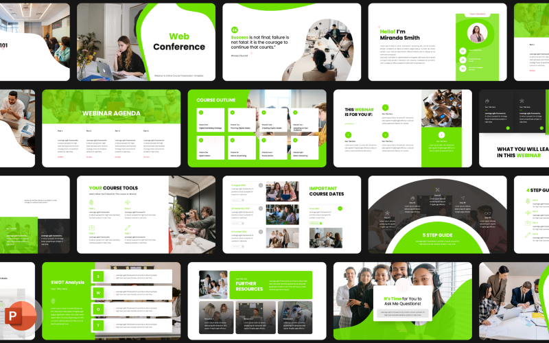 Webinar – Online-Kurspräsentation (PowerPoint)