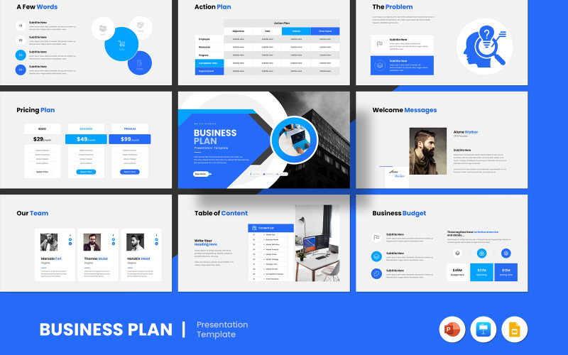Business Plan Presentation Template-2025 - TemplateMonster