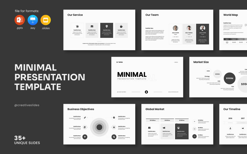 Minimal - Presentation Template