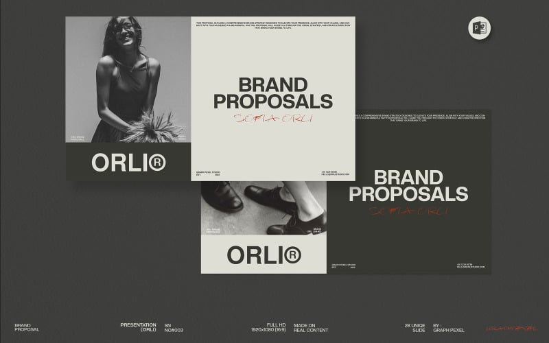 ORLI | 品牌提案 PowerPoint 模板