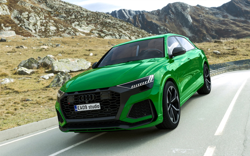 Modelli 3D AUDI RS Q8 2021