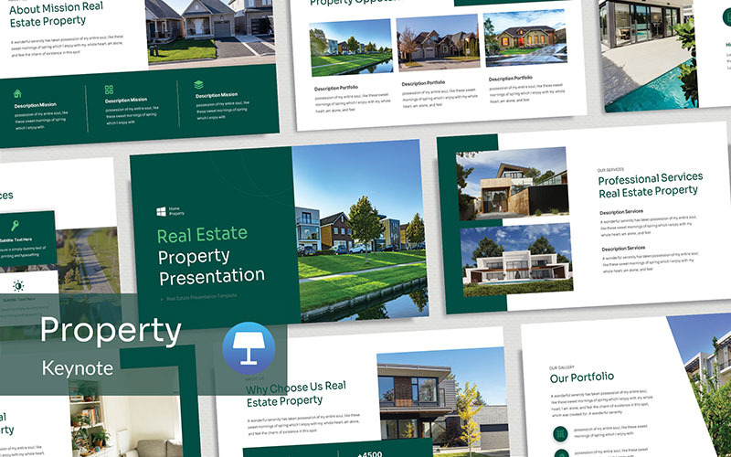 Proprietà - Modello di presentazione immobiliare