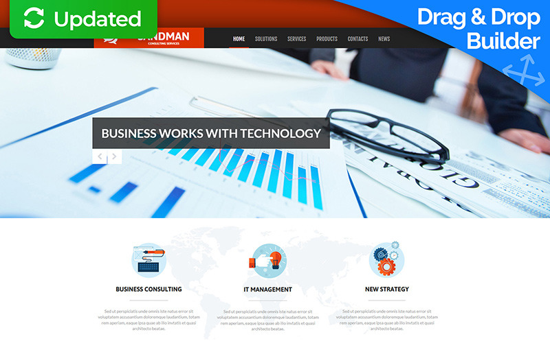 консультационный шаблон moto cms 3