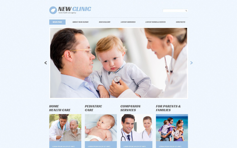 Thème WordPress médical responsive