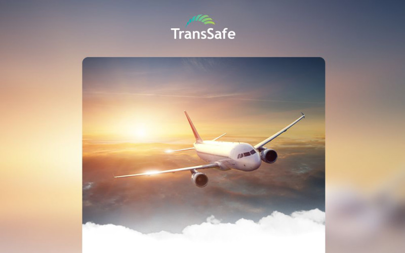 транспортный отзывчивый шаблон информационного бюллетеня