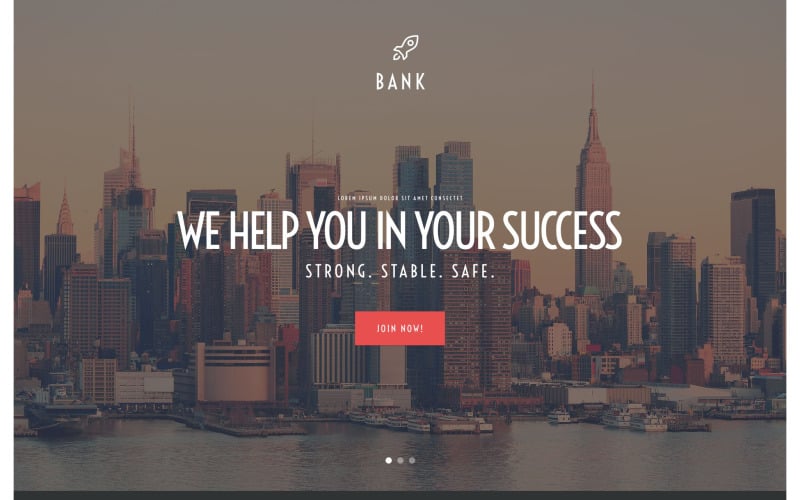 Bank WordPress-thema