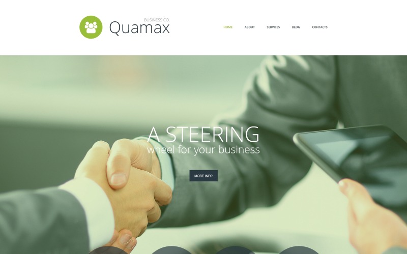 Duyarlı İş ve Hizmetler Joomla Şablonu