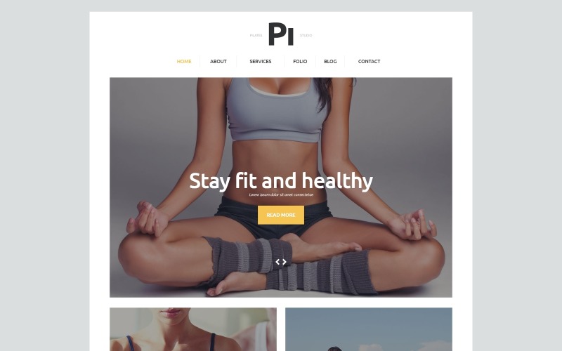 Sportowy responsywny szablon Joomla