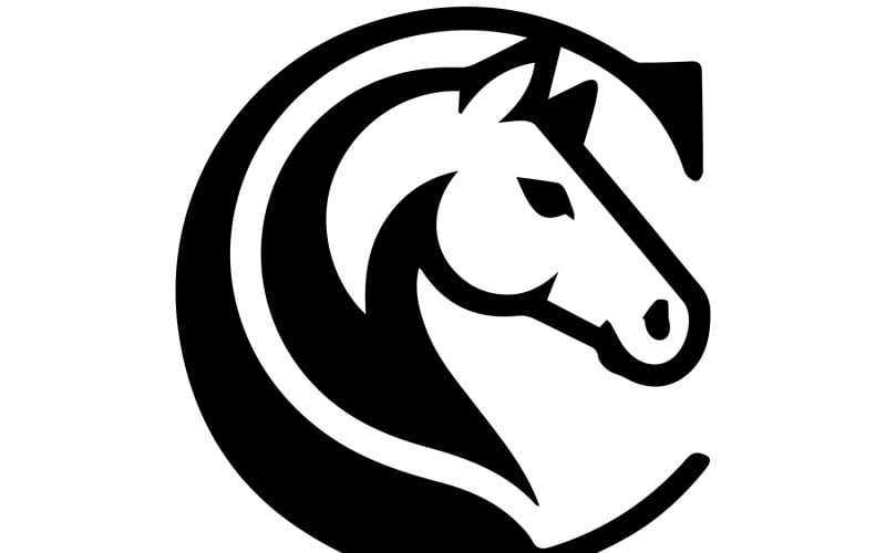 Logotipo de moda masculina de lujo