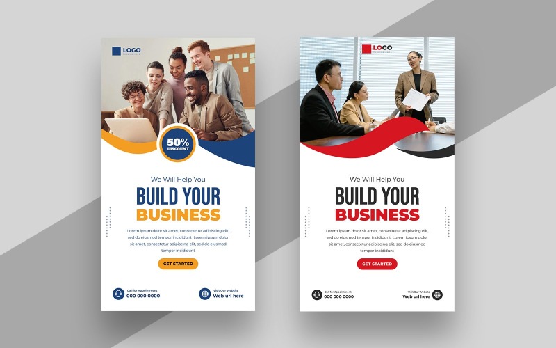 Digital Marketing Social Media Story Template Ver-10