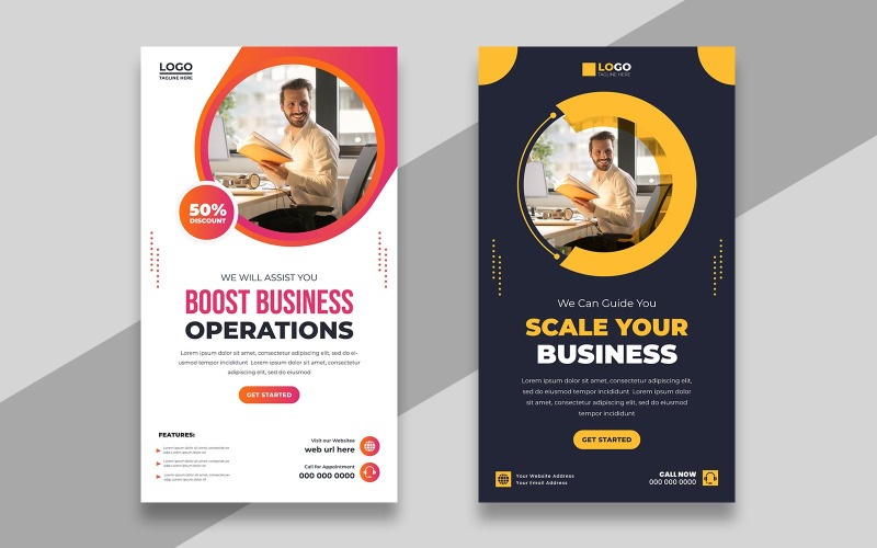 Digital Marketing Social Media Story Template Ver-18