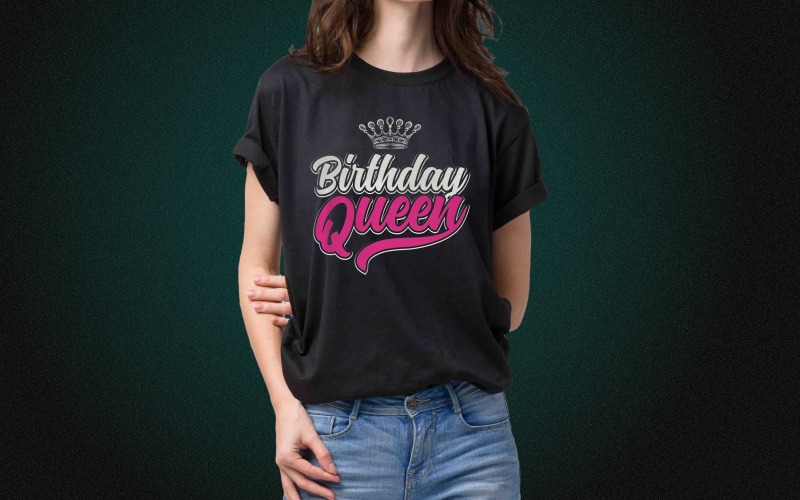 T-shirt « Anniversary Queen » à télécharger gratuitement