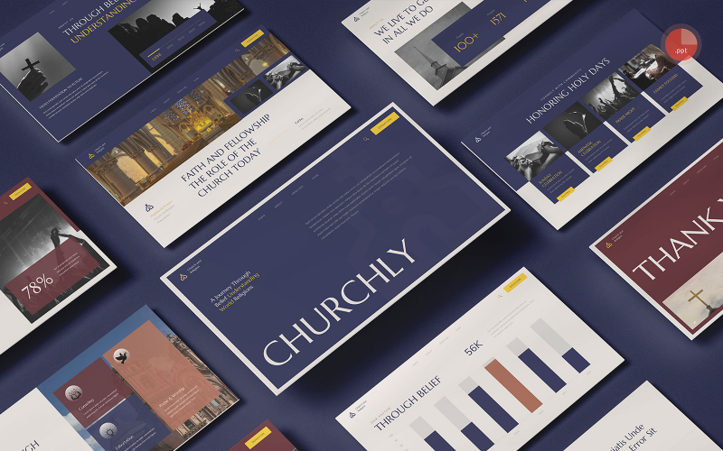 Cruchly - Presentazione PowerPoint su Chiesa e religione