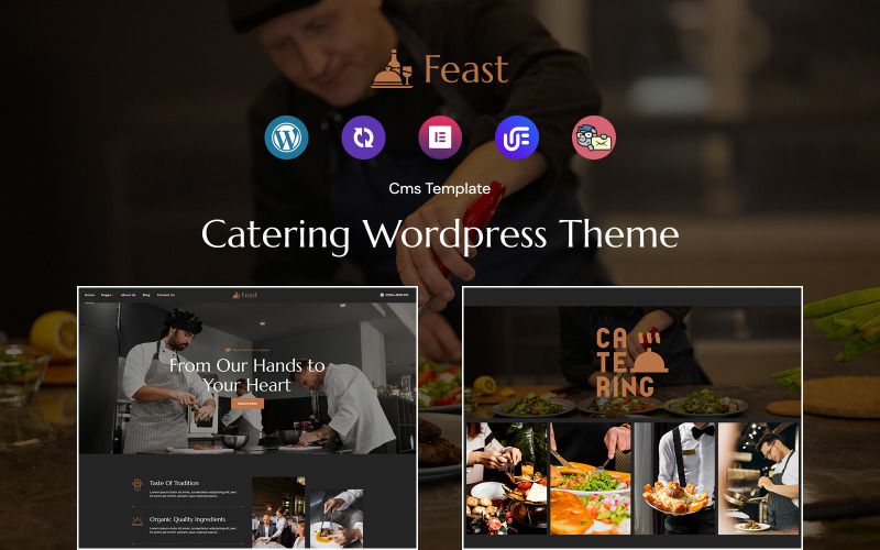 Feast - Catering WordPress theme