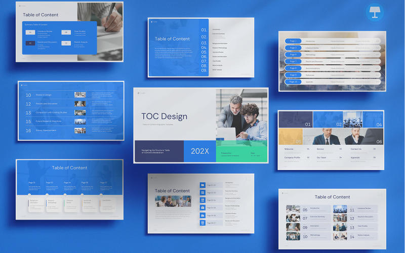 Tocslide - Indice della presentazione principale