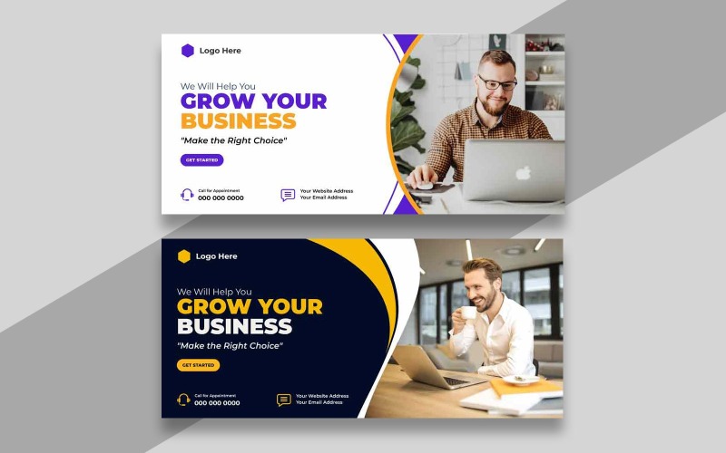 Digital Marketing Facebook Cover Banner Ver-18