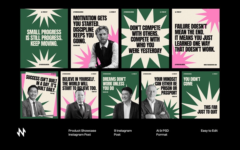 Motivation Instagram Post