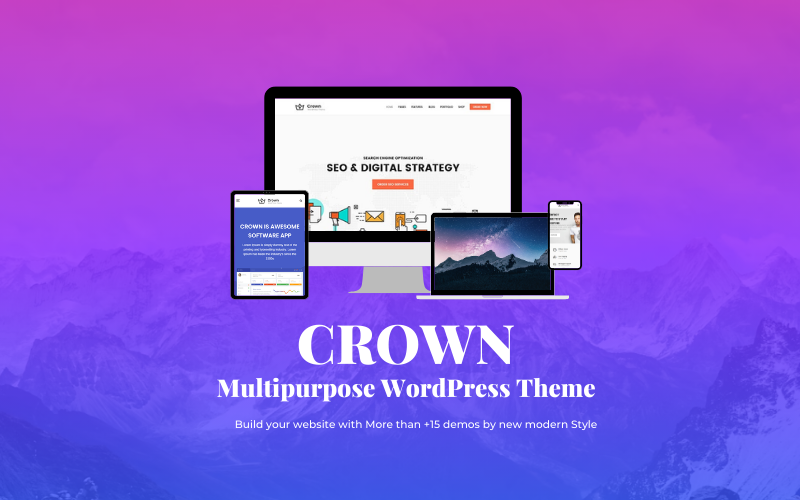 Crown - Tema multipropósito para WordPress