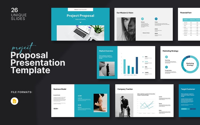 Proje Teklifi Google Slaytlar Şablonu