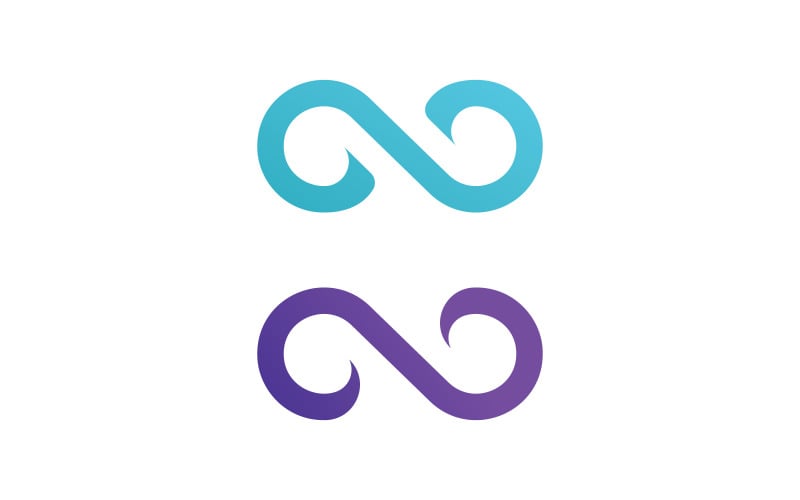 Infinity Logo vector template design 3