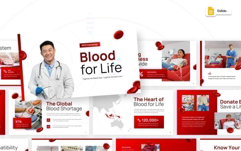 Kan Bağışı Kampanyası Google Slaytlar
