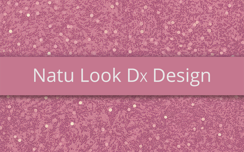 Elegant rosa glitterbanner PSD-mall för lyxvarumärke