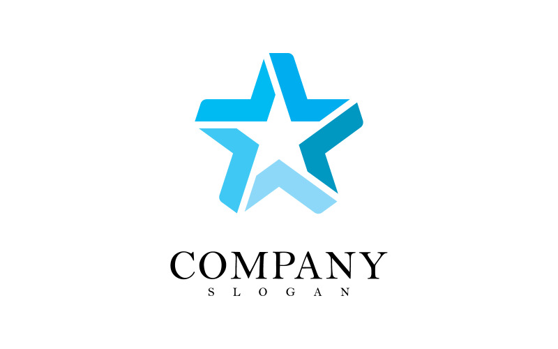 Star logo vector design template V3.