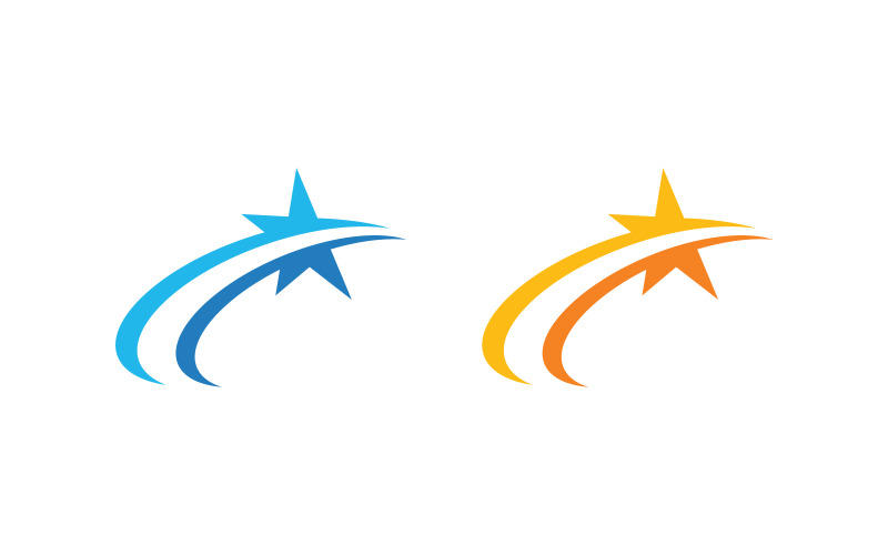 Sterlogo vector ontwerp sjabloon V4.