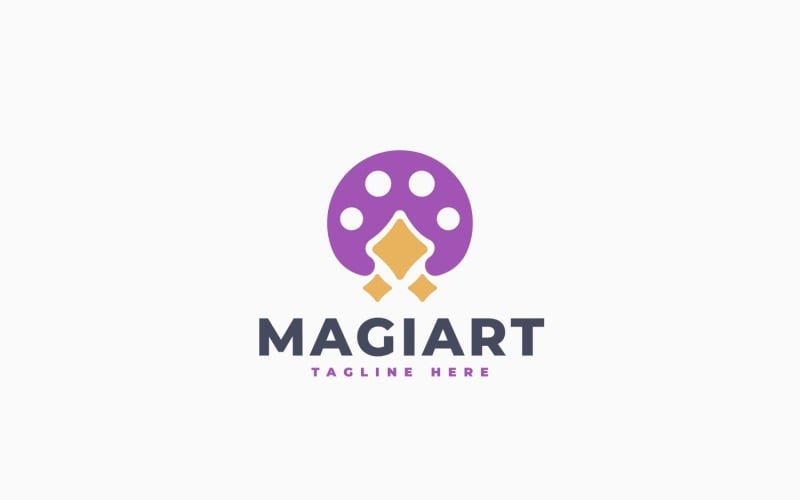 Magic Art Logo Şablonu Tasarımı