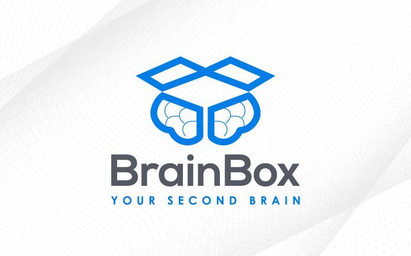 Ai Brain Box Logo Design Künstliche Intelligenz Ai Brain Box Logo Design