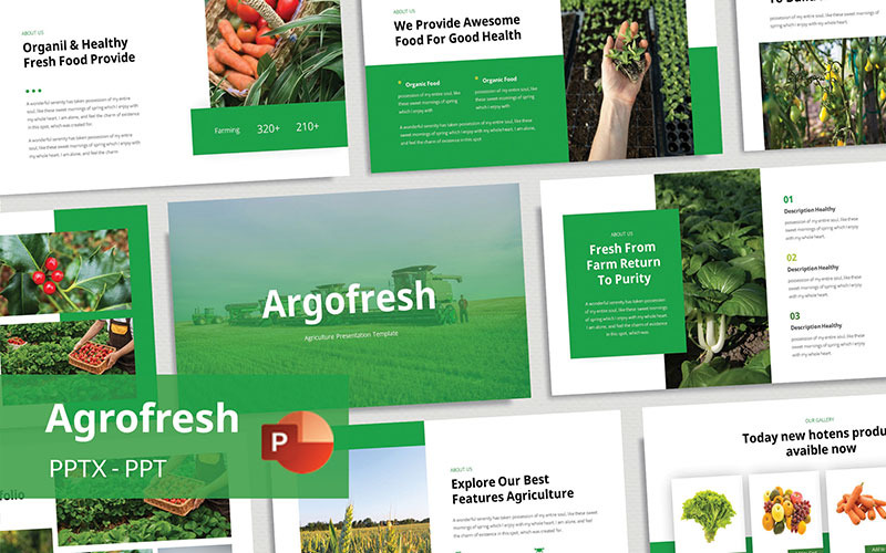 Argofresh - 农业 PowerPoint 演示模板