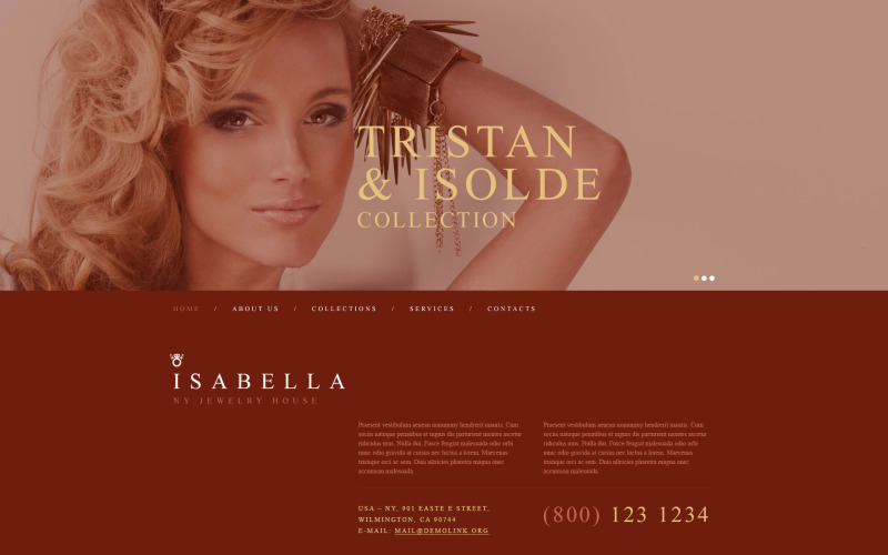 шаблон ювелирной музы