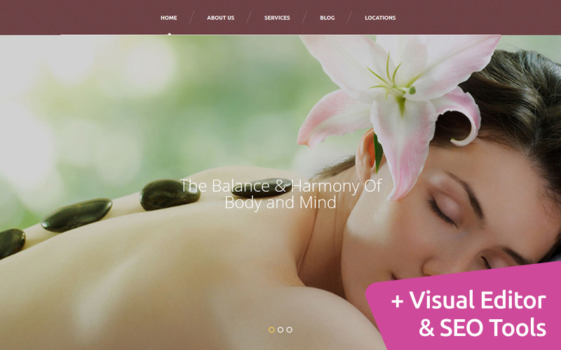 шаблон skincare moto cms 3