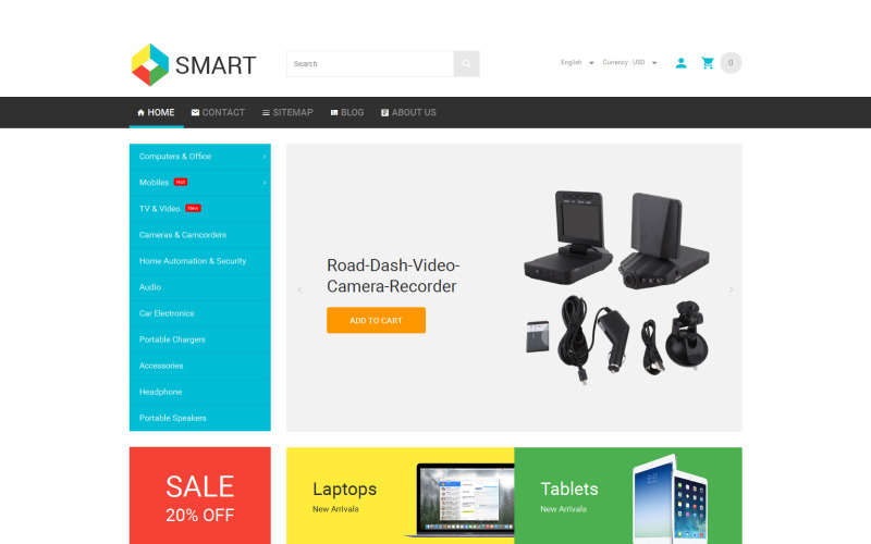 Smart PrestaShop主题