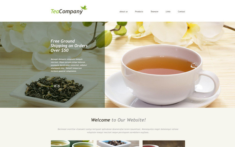 чайный магазин muse шаблон