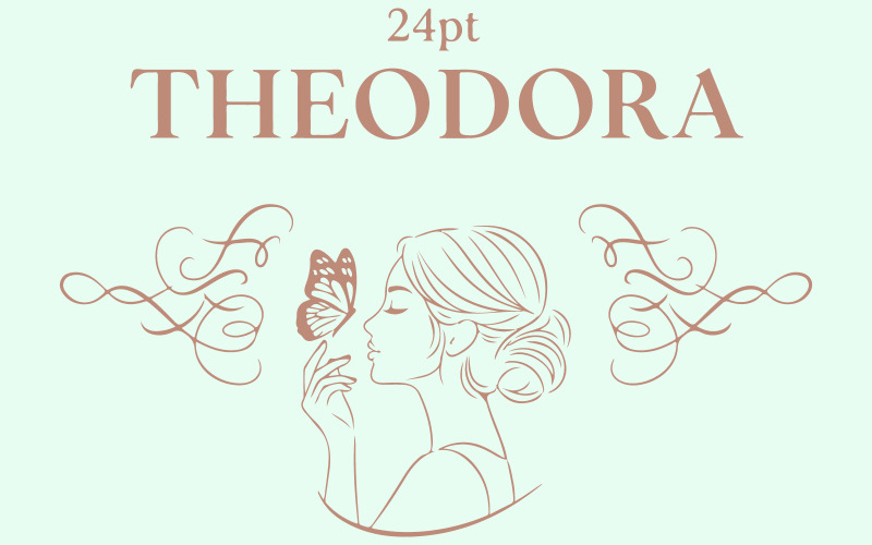 Modello di logo esclusivo per il marchio di moda