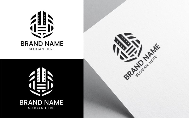 Uniek logo-ontwerp voor onroerend goed - 990