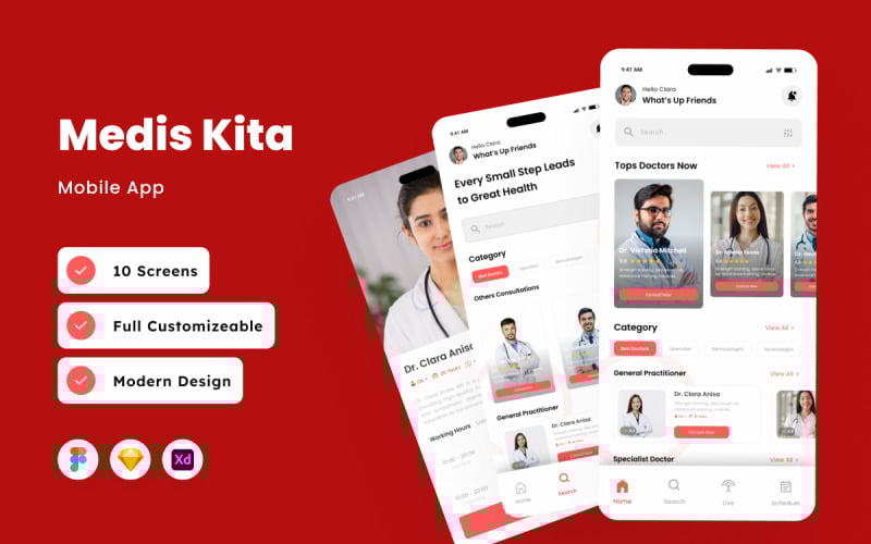 Medis Kita - Mobilappar för läkartidningar