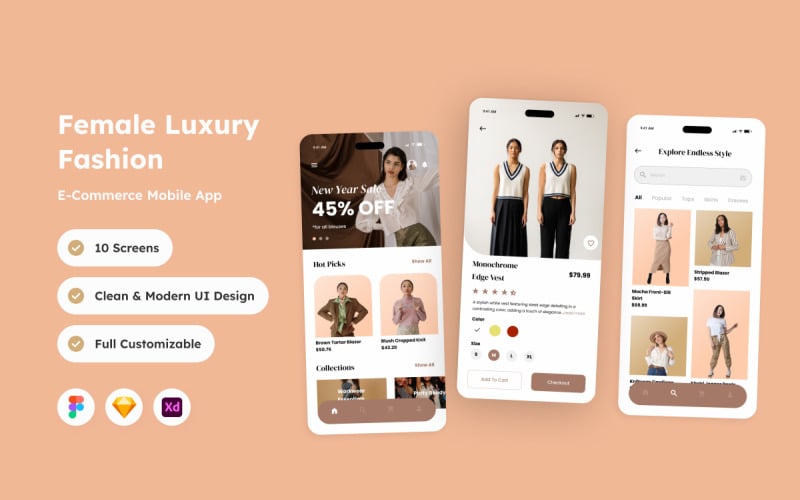 Posh——面向女性奢侈时尚的电商移动应用