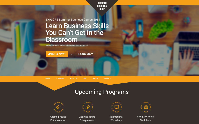 Бізнес-тема WordPress