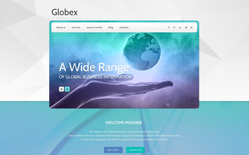 Globex WordPress Téma
