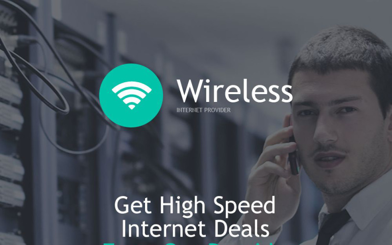 адаптивный шаблон информационного бюллетеня isp