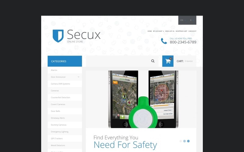 Secux OpenCart Template