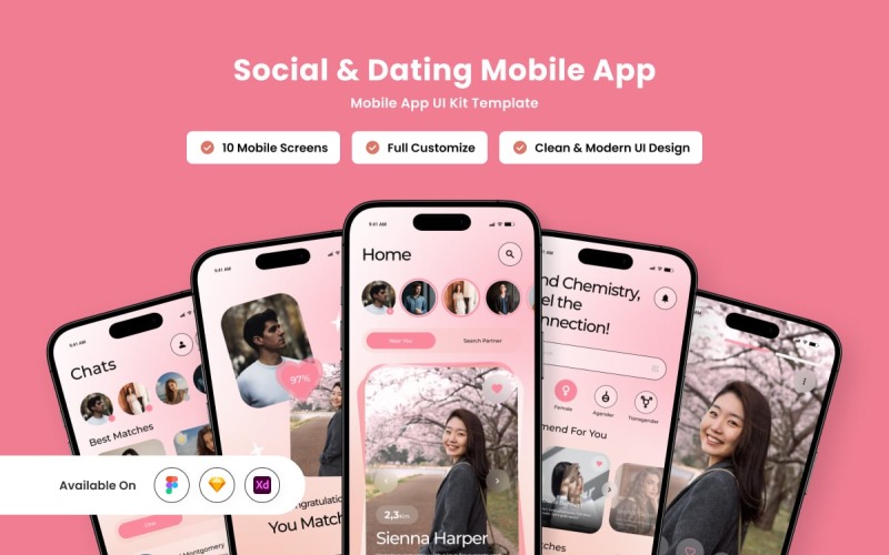 Heartsy - Sociale & Dating Mobiele App