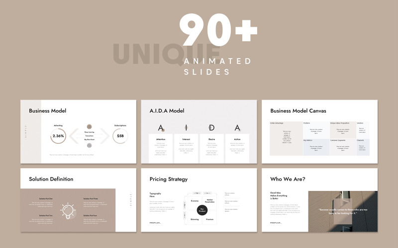 使用 Canva、PowerPoint、Keynote 和 Google Slides 进行商业计划演示